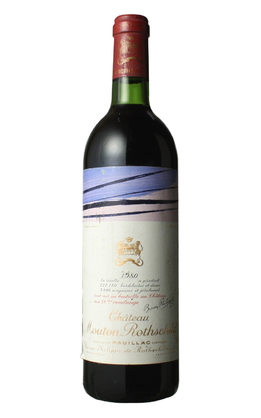 Chateau Mouton Rothschild Chateau Mouton Rothschild 1980 木桐堡 木桐一軍紅酒