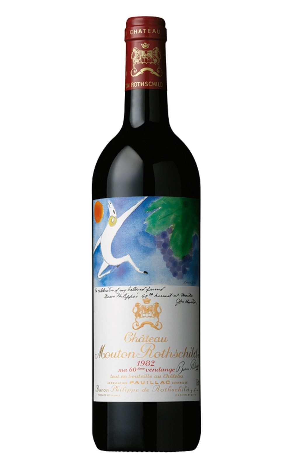 Chateau Mouton Rothschild Chateau Mouton Rothschild 1982 木桐堡 木桐一軍紅酒
