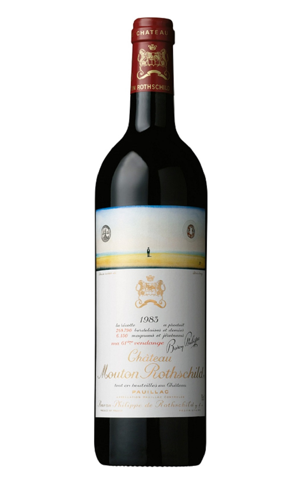 Chateau Mouton Rothschild Chateau Mouton Rothschild 1983 木桐堡 木桐一軍紅酒