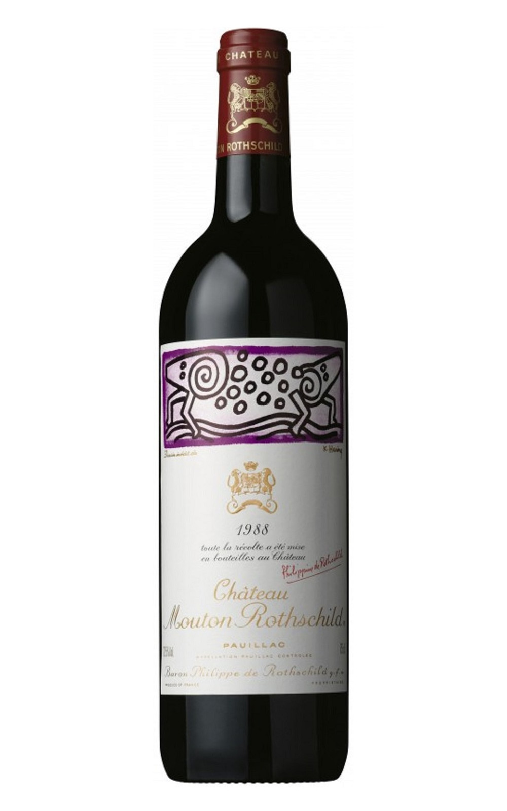 Chateau Mouton Rothschild Chateau Mouton Rothschild 1988 木桐堡 木桐一軍紅酒