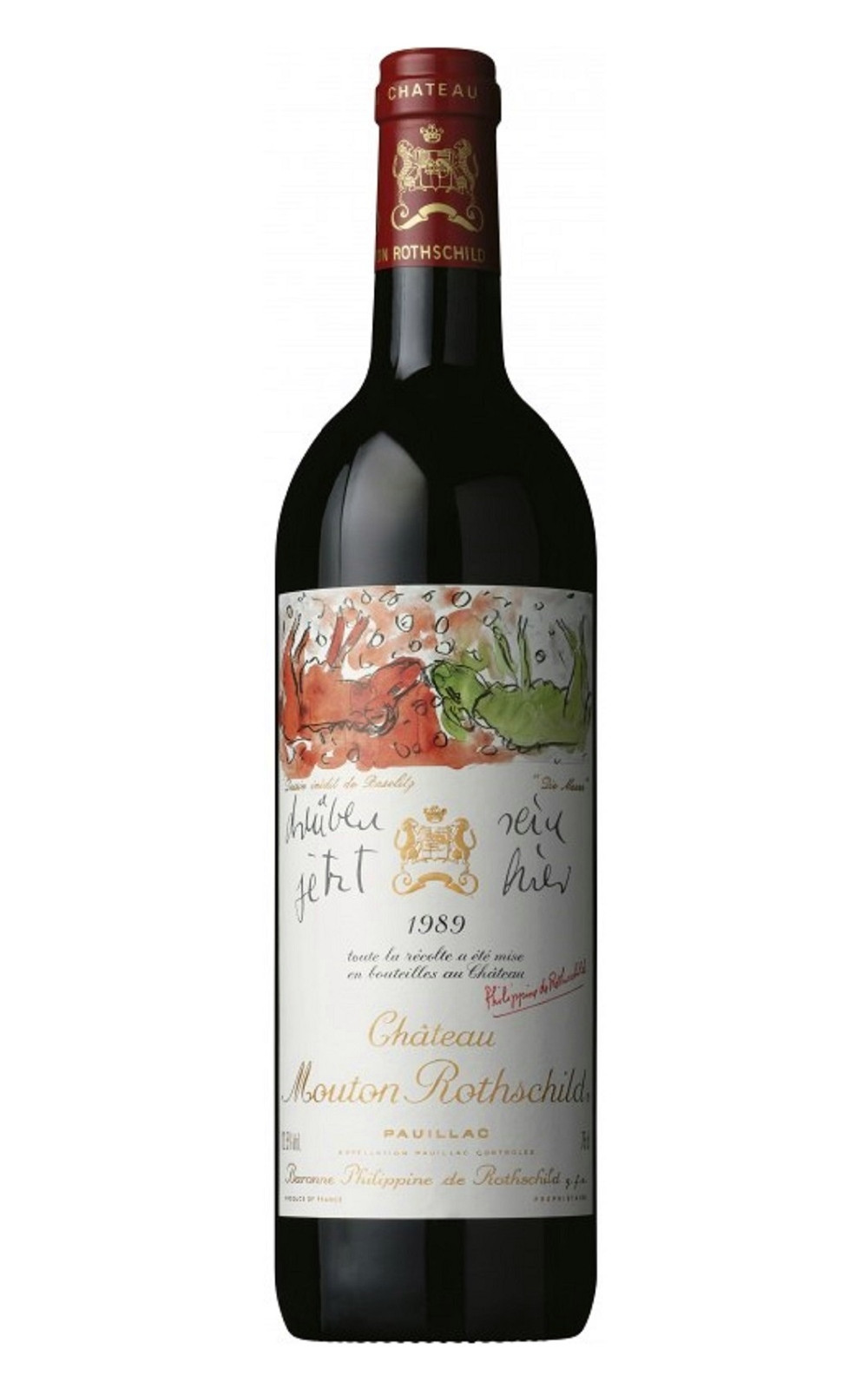 Chateau Mouton Rothschild Chateau Mouton Rothschild 1989 木桐堡 木桐一軍紅酒