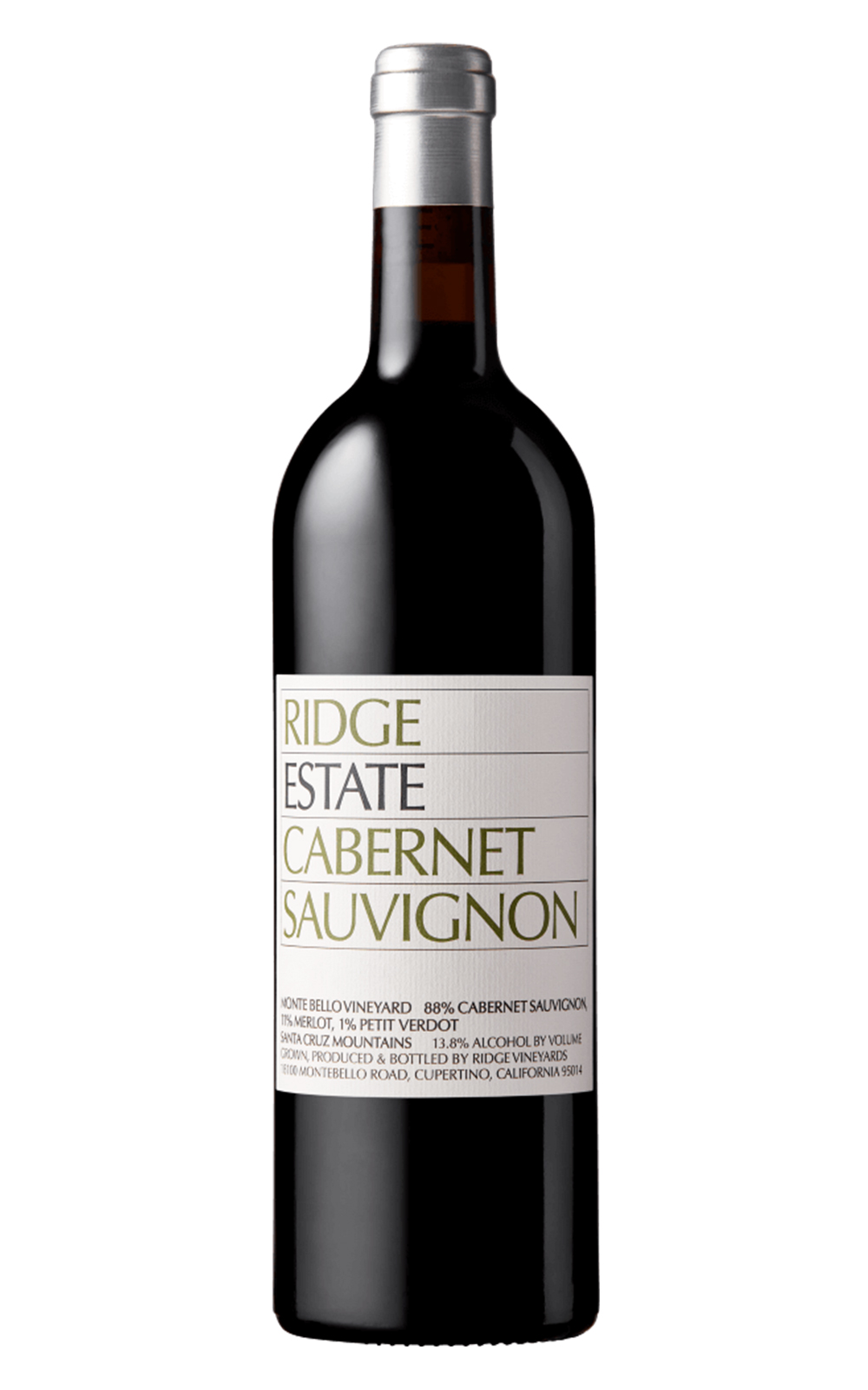 Ridge Estate Estate Cabernet Sauvignon 2012 瑞脊酒莊 莊園系列 卡本內蘇維濃紅酒