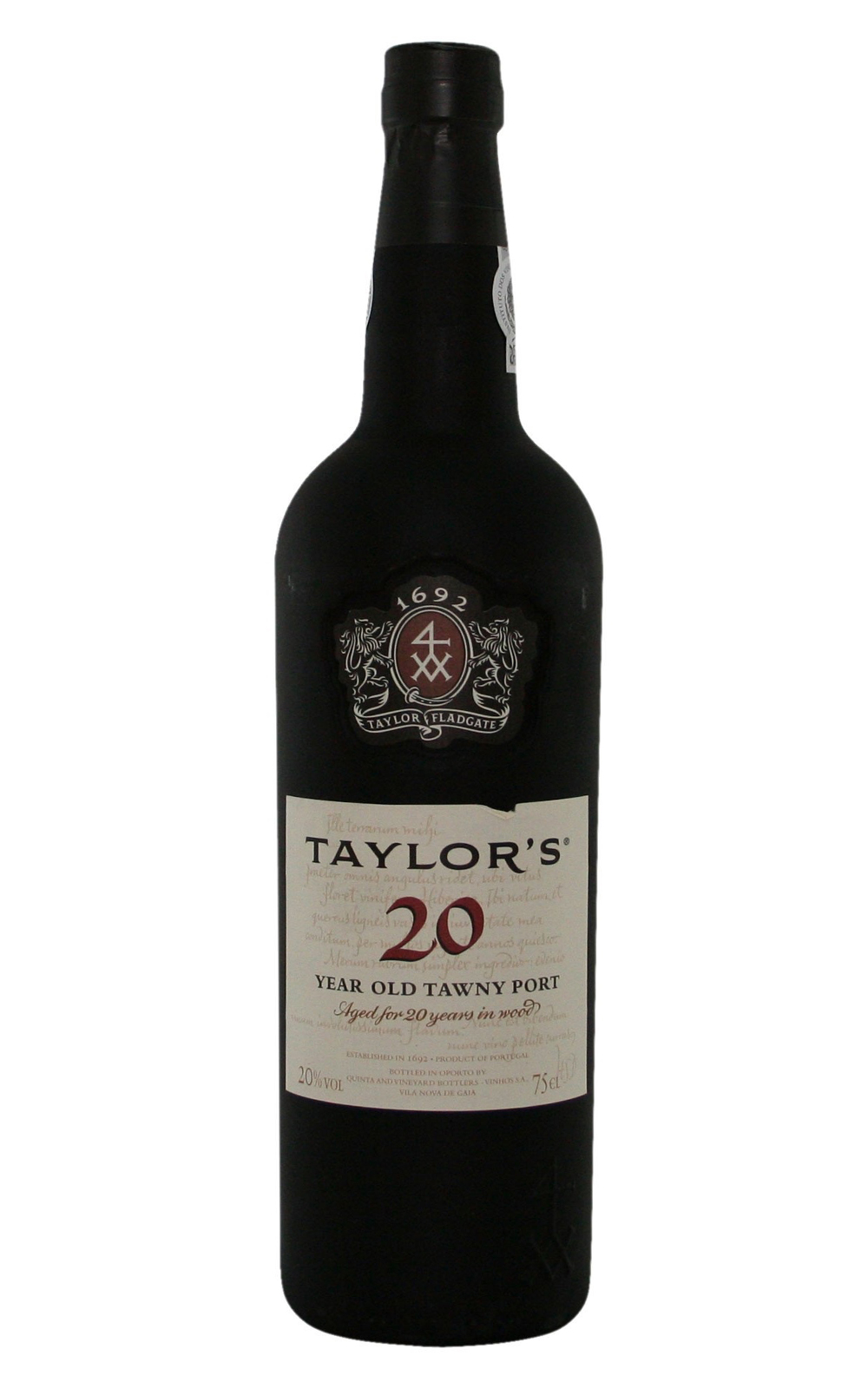 Taylor s 20 Year Old Tawny Port NV 泰樂酒莊 二十年茶色波特