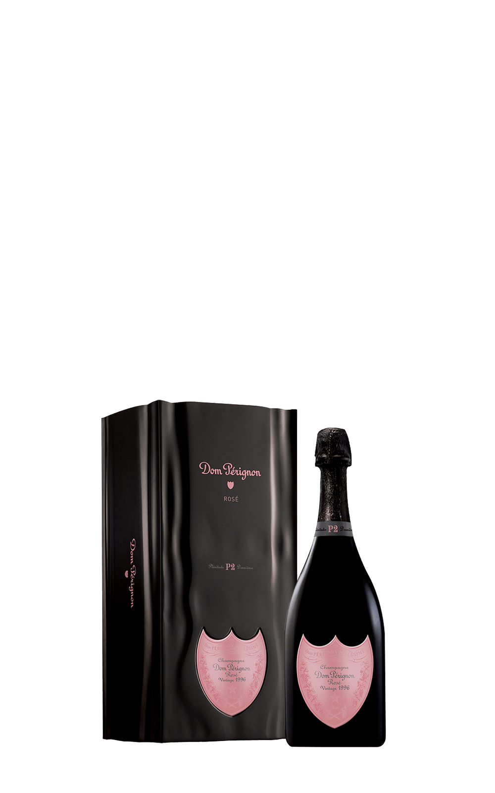 Dom Perignon P2 Vintage Rose Brut Gift Box 1995 香檳王 P2 年份不甜粉紅香檳 流動黑鐵盒