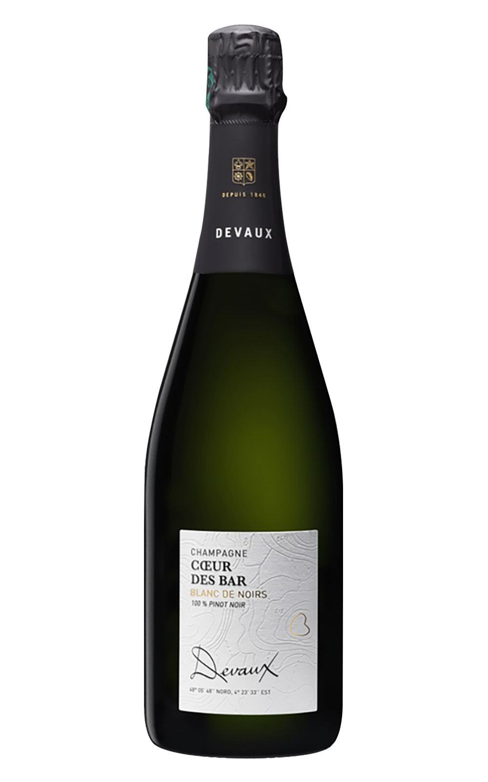 Champagne Devaux Coeur des Bar Blanc de Noirs NV 帝富香檳 風土之心 黑中白香檳