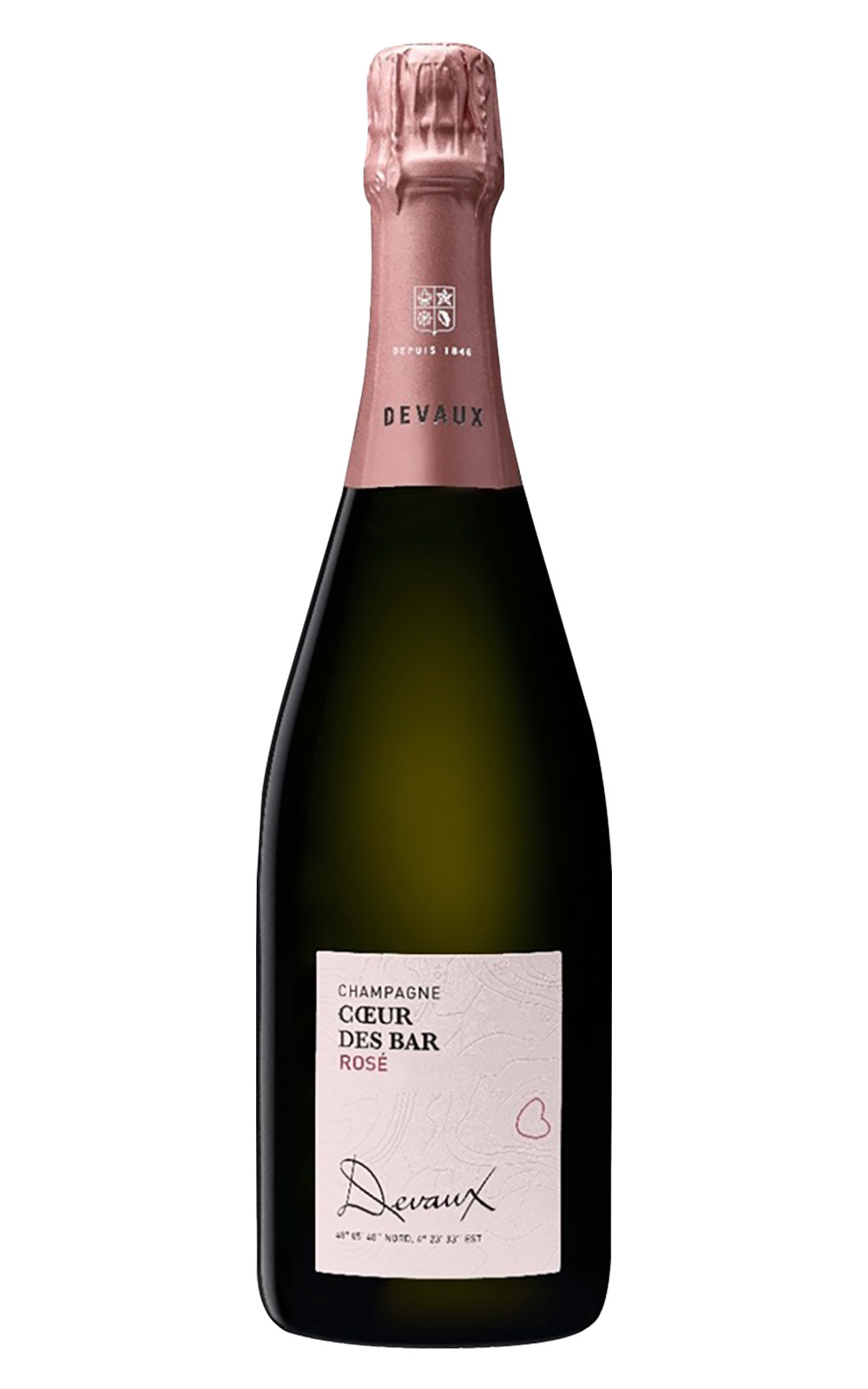 Champagne Devaux Coeur des Bar Rose NV 帝富香檳 風土之心 粉紅香檳