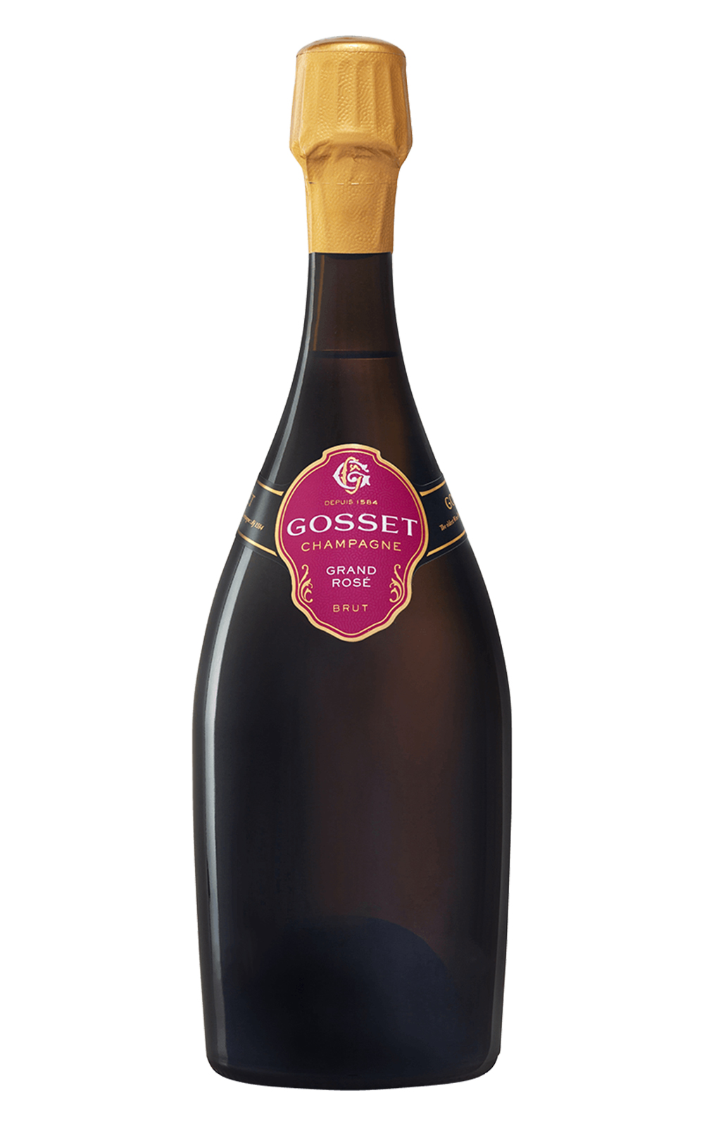Champagne Gosset Grand Rose Brut New Version NV 高仕達香檳 頂級不甜粉紅香檳 新版