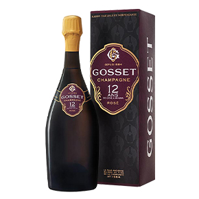 Champagne Gosset-12 Ans de Cave Minima Rosé (Gift Box)