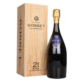 Champagne Gosset-21 Ans de Cave Minima Extra Brut (Gift Box)