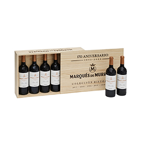 Marqués de Murrieta-170 Aniversario Colección Histórica "2012.2013.2014.2015.2016.2017" 6-bottle Set