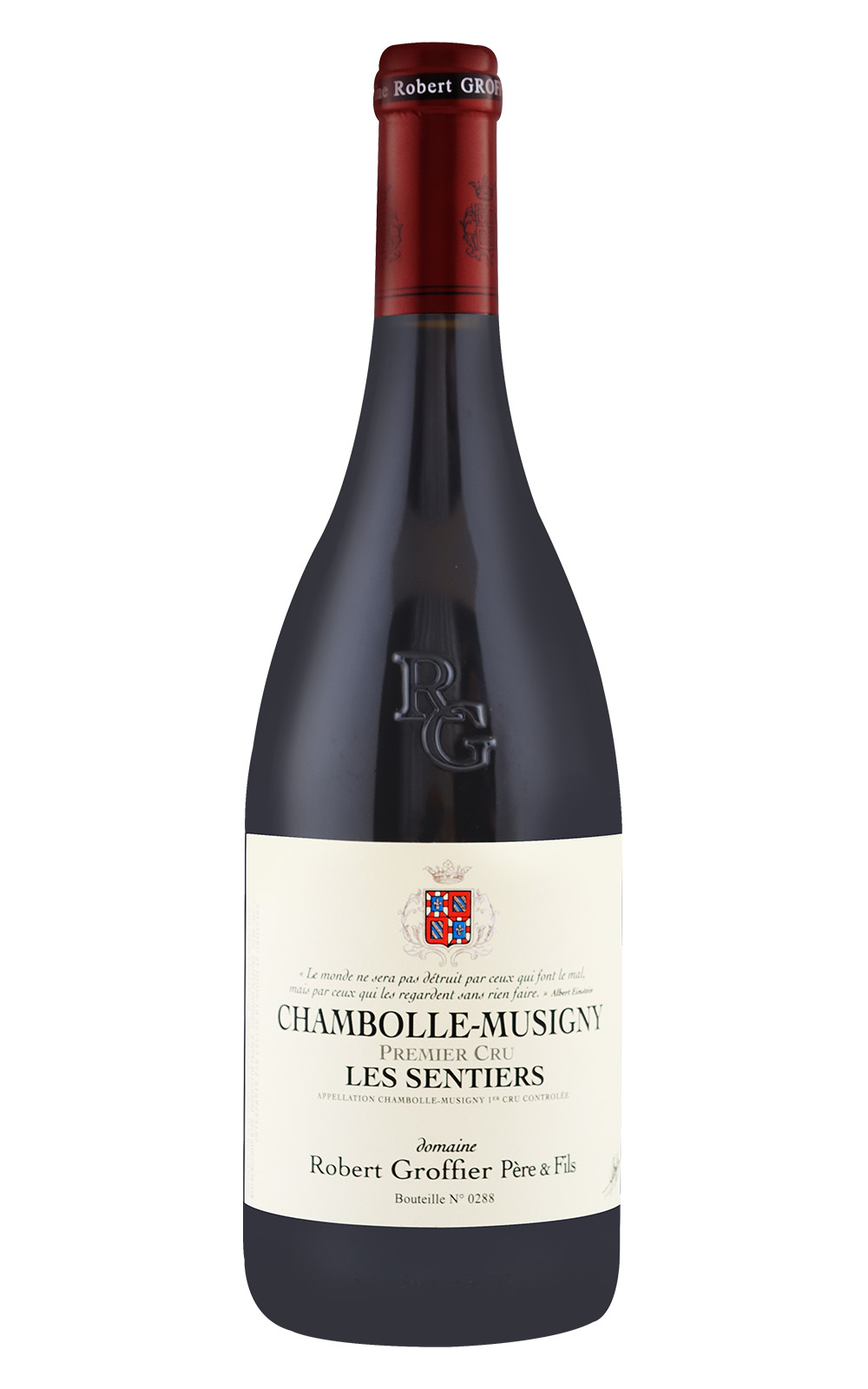Domaine Robert Groffier Chambolle Musigny 1er Cru Les Sentiers 2016 羅伯 葛菲酒莊 香波蜜思妮 松堤耶 一級園紅酒