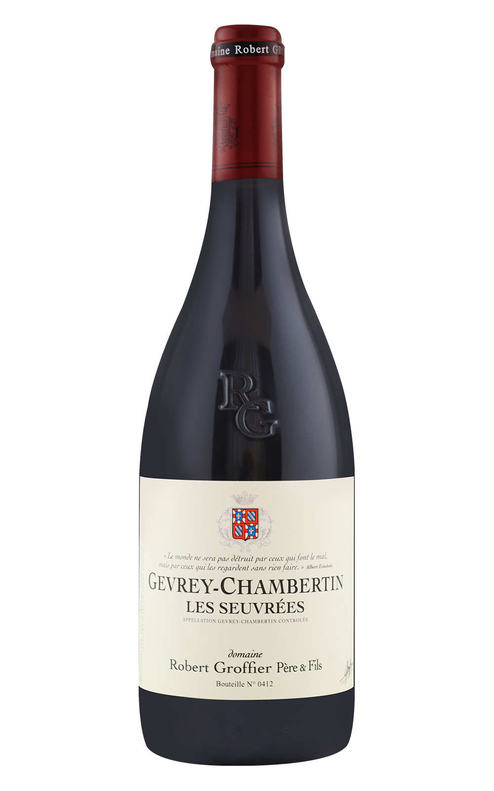 Domaine Robert Groffier Pere Fils Gevrey Chambertin Les Seuvrees 2018 羅伯 葛菲酒莊 哲維瑞香貝丹 塞夫雷 紅酒