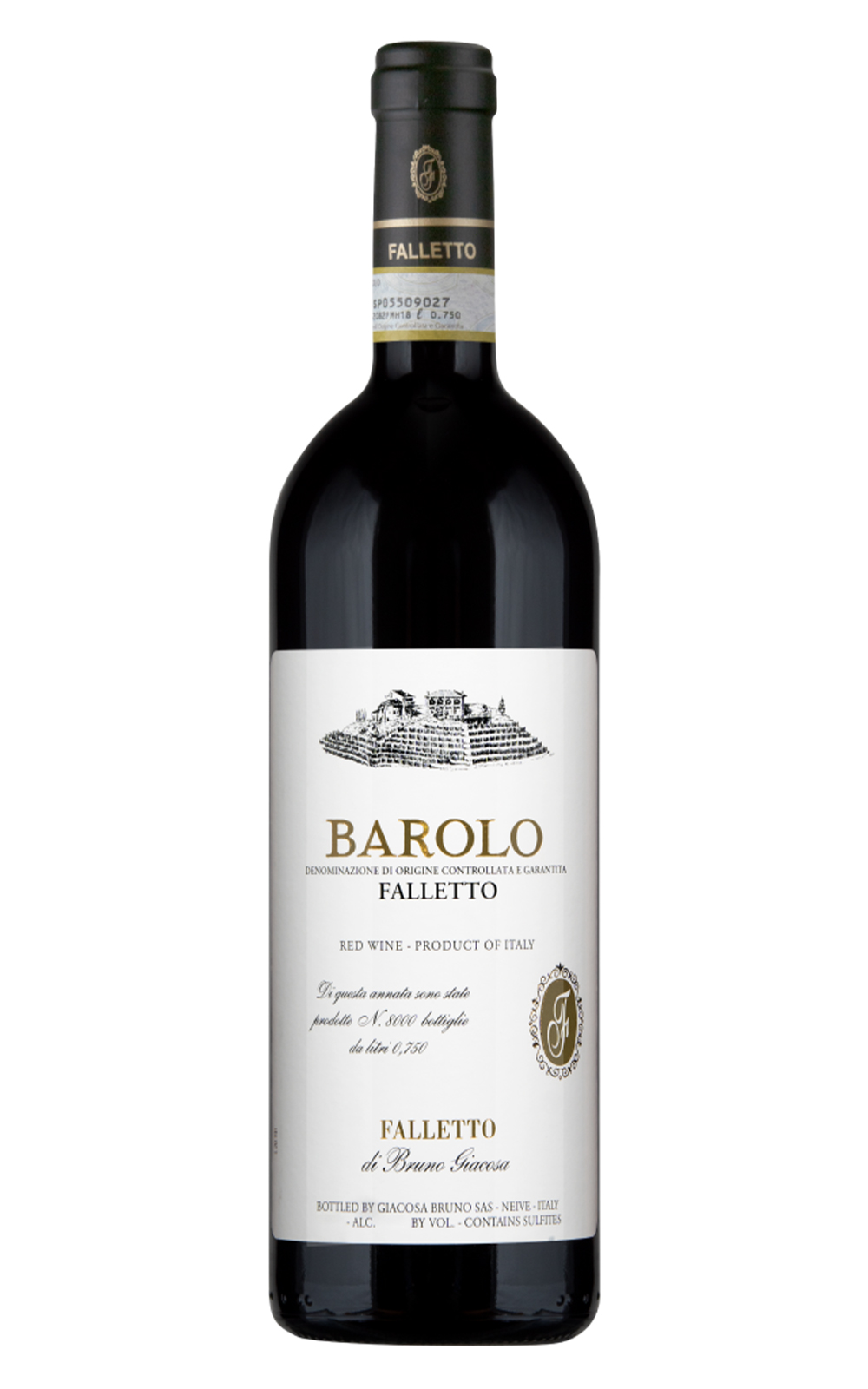 Bruno Giacosa Barolo Falletto 2016 布魯諾 賈可薩酒莊 費拉托 巴羅洛紅酒