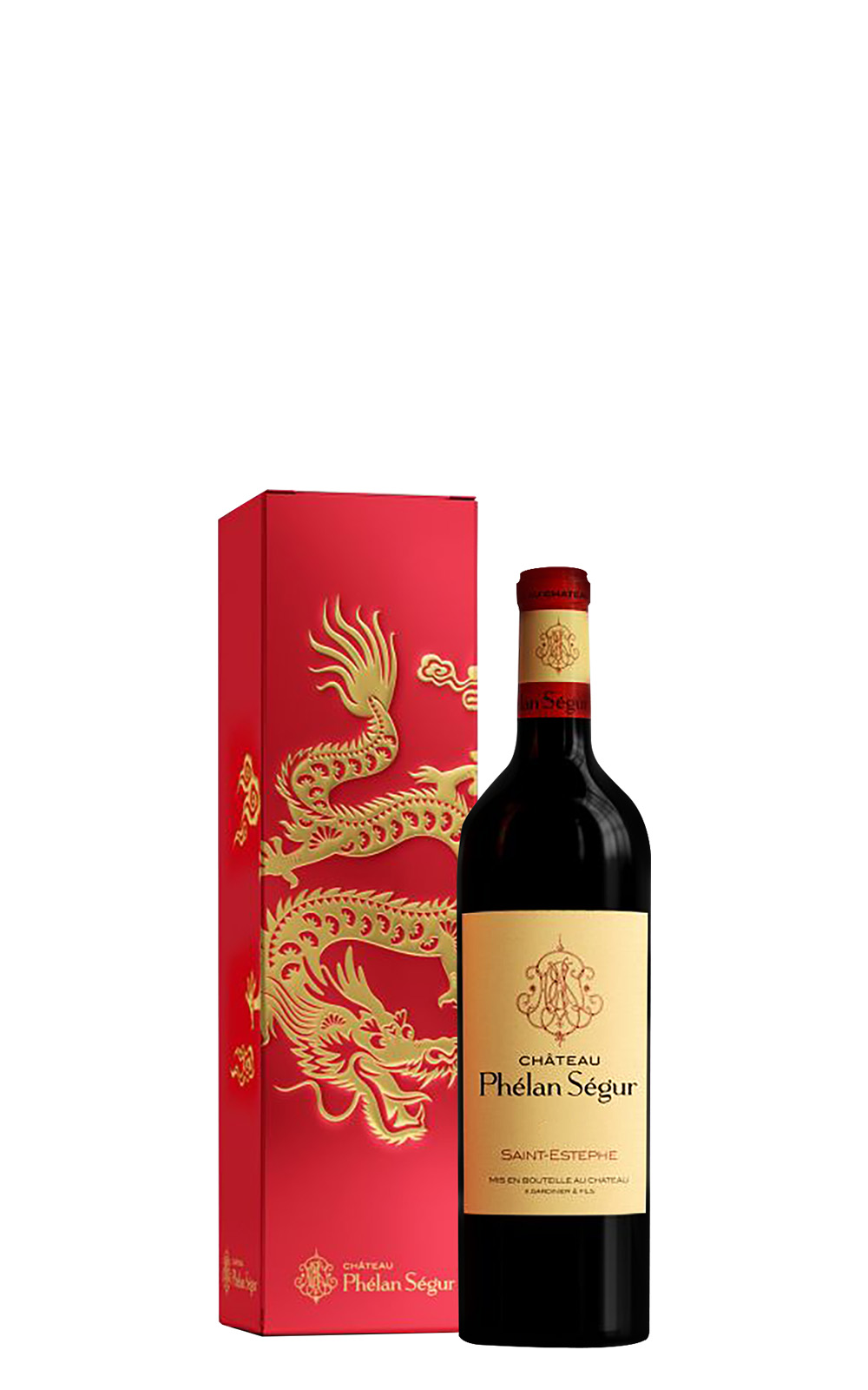 Chateau Phelan Segur Château Phelan Segur Year of Dragon Gift Box Edition 2017 菲隆賽居堡 菲隆賽居一軍紅酒 限量龍年禮盒