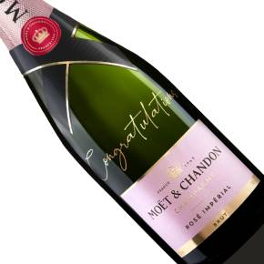 Moët & Chandon-Impérial Rosé Brut ("Congratulations" Edition)