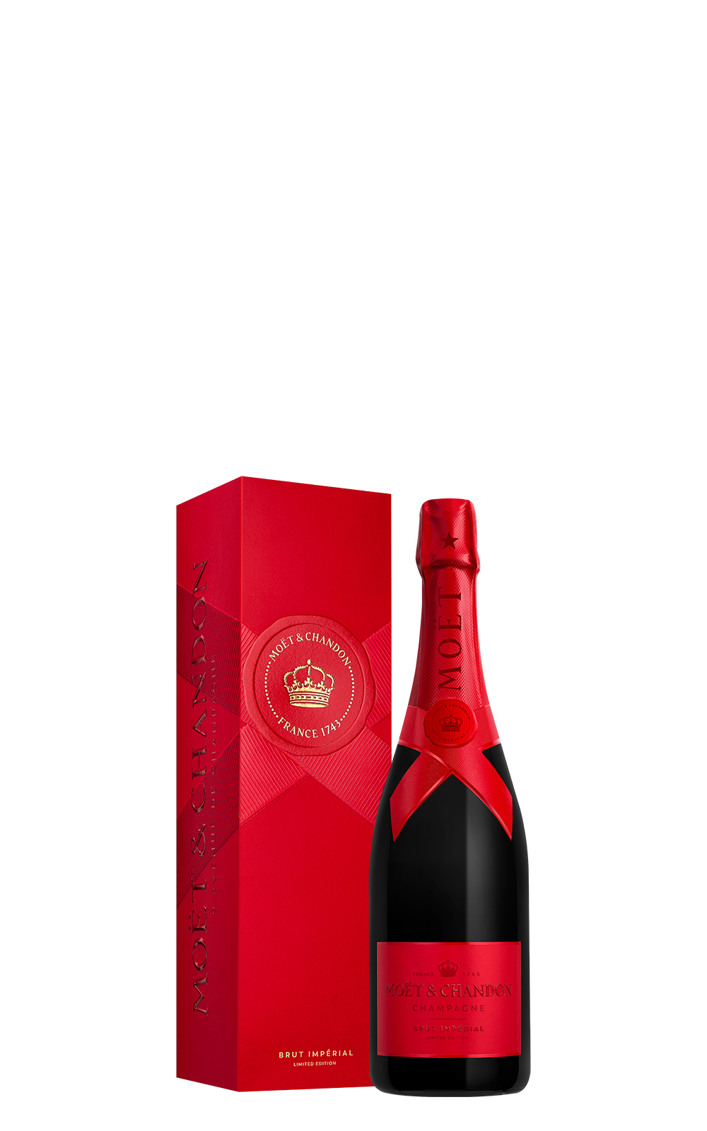 Moet Chandon Imperial Brut Red Edition Gift Box NV 酩悅香檳 酩悅不甜香檳 限定紅瓶版禮盒
