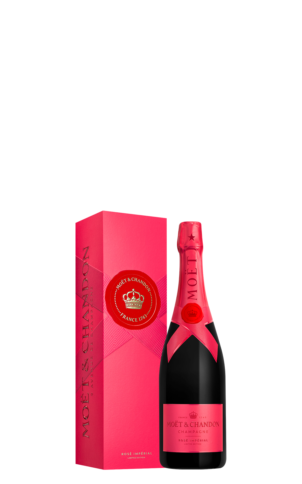 Moet Chandon Imperial Rose Brut Red Edition Gift Box NV 酩悅香檳 酩悅不甜粉紅香檳 限定紅瓶版禮盒