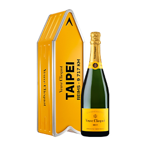 Maison Veuve Clicquot-"Yellow Label" Brut (City Arrow Taipei Gift Box)