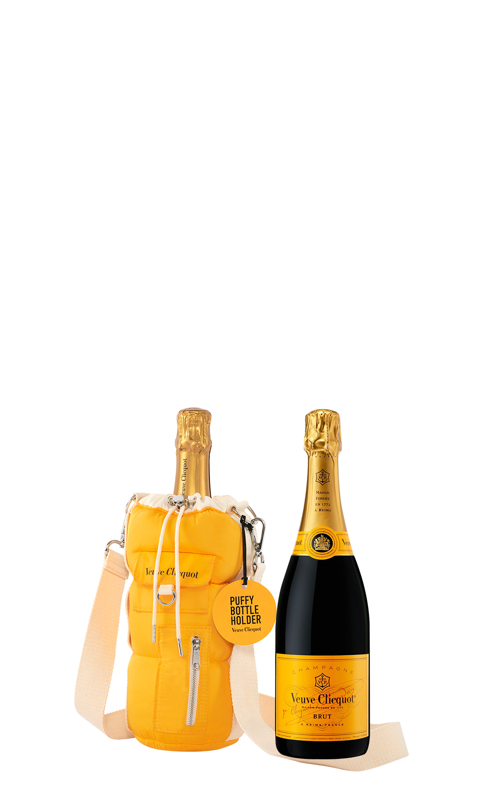 Veuve Clicquot Yellow Label Brut with Puffy Bottle Holder NV 凱歌香檳 皇牌 不甜香檳 附保冷背袋