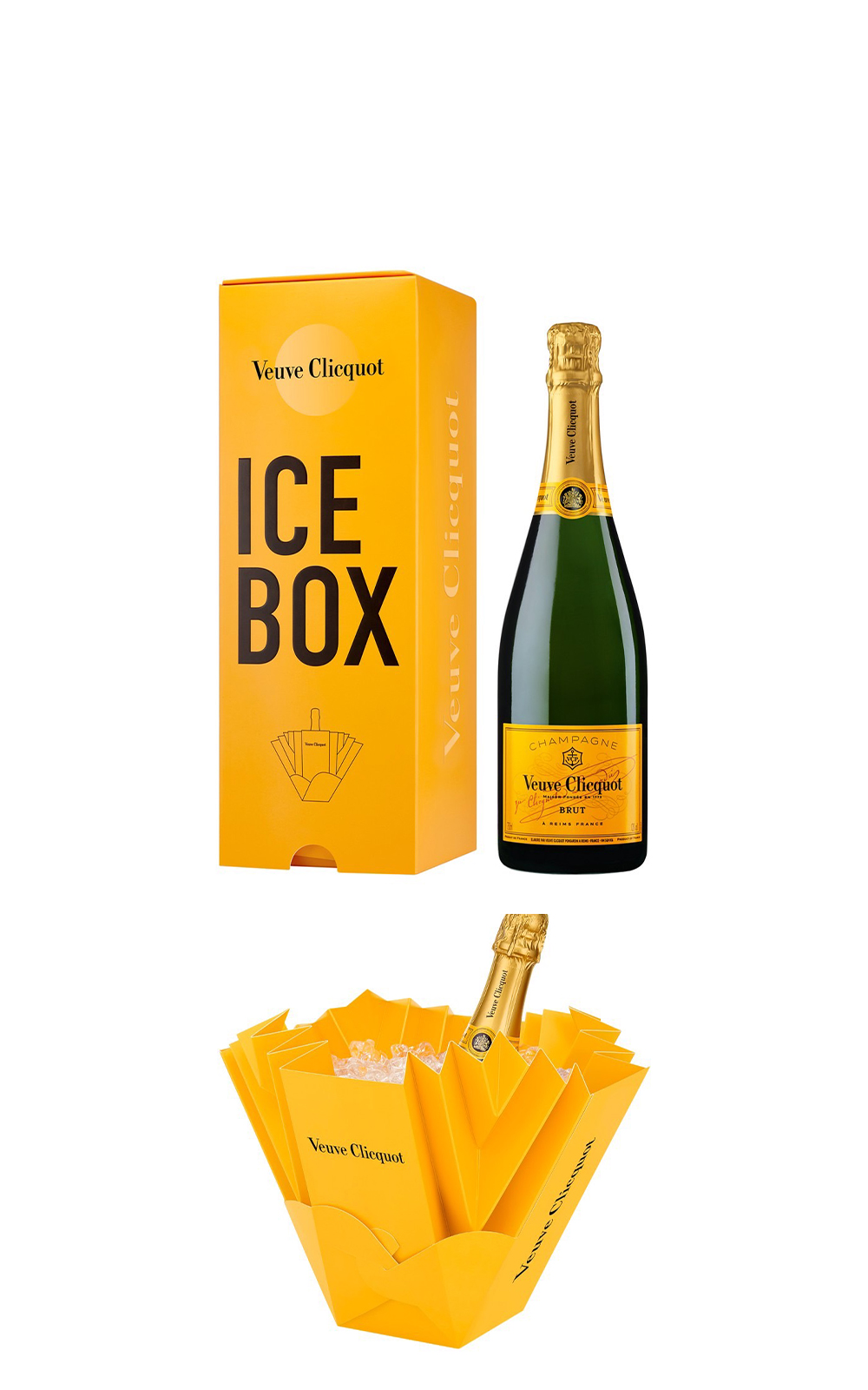 Veuve Clicquot 損標品 Yellow Label Brut With Ice Box NV 凱歌香檳 損標品 皇牌 不甜香檳 限量冰桶禮盒
