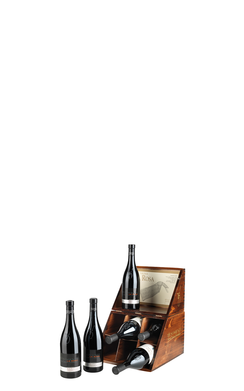 Fontanafredda Barolo Vigna La Rosa Library Collection 1996 2001 750ml 6 NV 國王之泉酒莊 蘿莎莊園 巴羅洛紅酒 1996 2001垂直年份套組 750ml 6