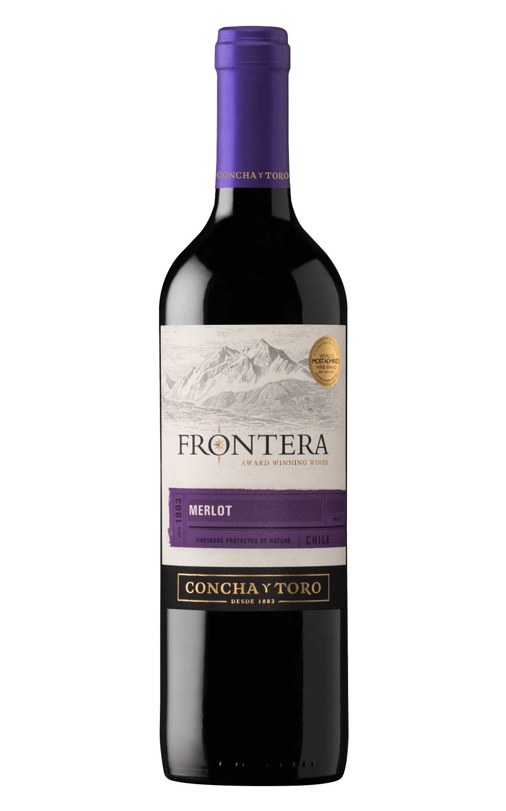 Vina Concha y Toro Frontera Merlot 2017 孔雀酒廠 風提拉 梅洛紅酒