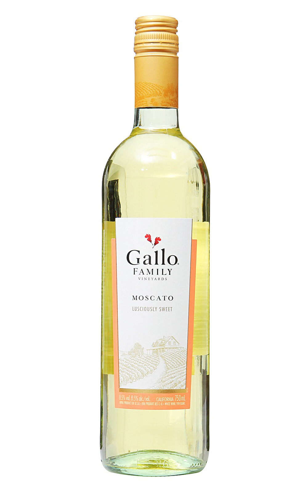 E J Gallo Winery Gallo Family Vineyards Moscato 2012 嘉露酒莊 金牌系列 蜜思嘉甜白酒