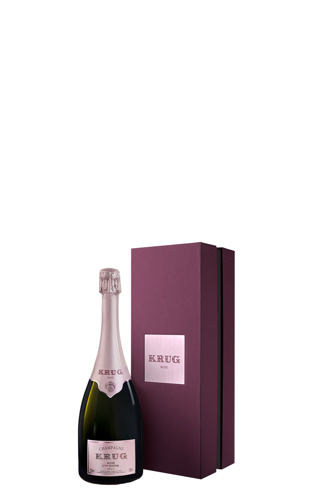 Krug Champagne 27eme Edition Rose Brut Gift Box NV 庫克香檳 版本27 不甜粉紅香檳 禮盒