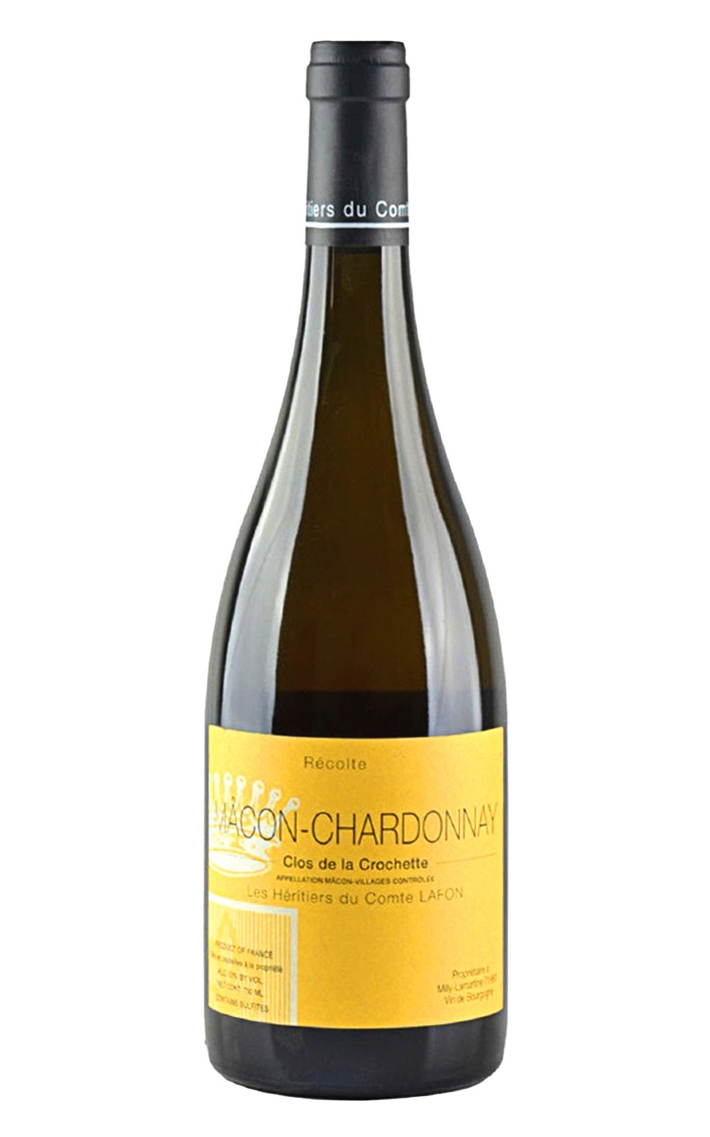 Les Heritiers du Comte Lafon Macon Chardonnay Clos de la Crochett Blanc 2023 拉馮伯爵繼承者 馬貢 夏多內 克羅榭園 白酒