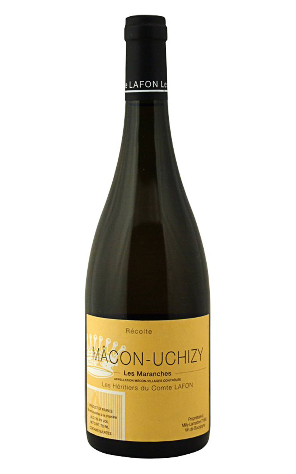 Les Heritiers du Comte Lafon Macon Uchizy Les Maranches 2013 拉馮伯爵繼承者 馬貢 烏西茲 馬弘園 白酒