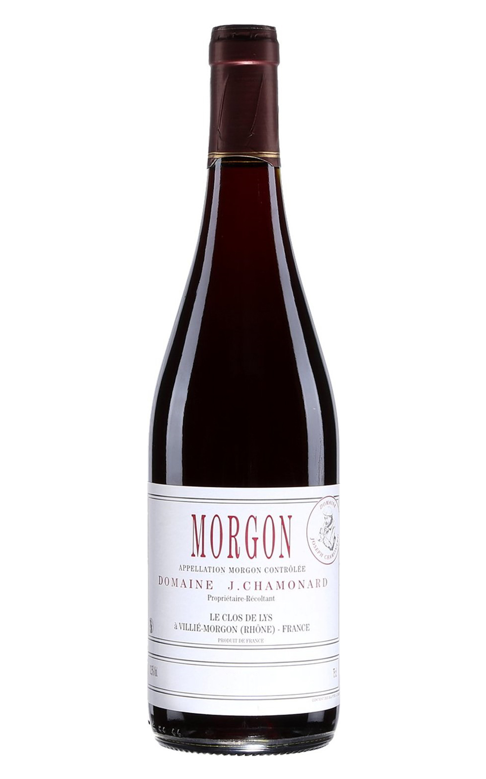 Domaine J Chamonard Morgon Clos des Lys 2012 歇姆納酒莊 摩恭麗思園自然紅酒