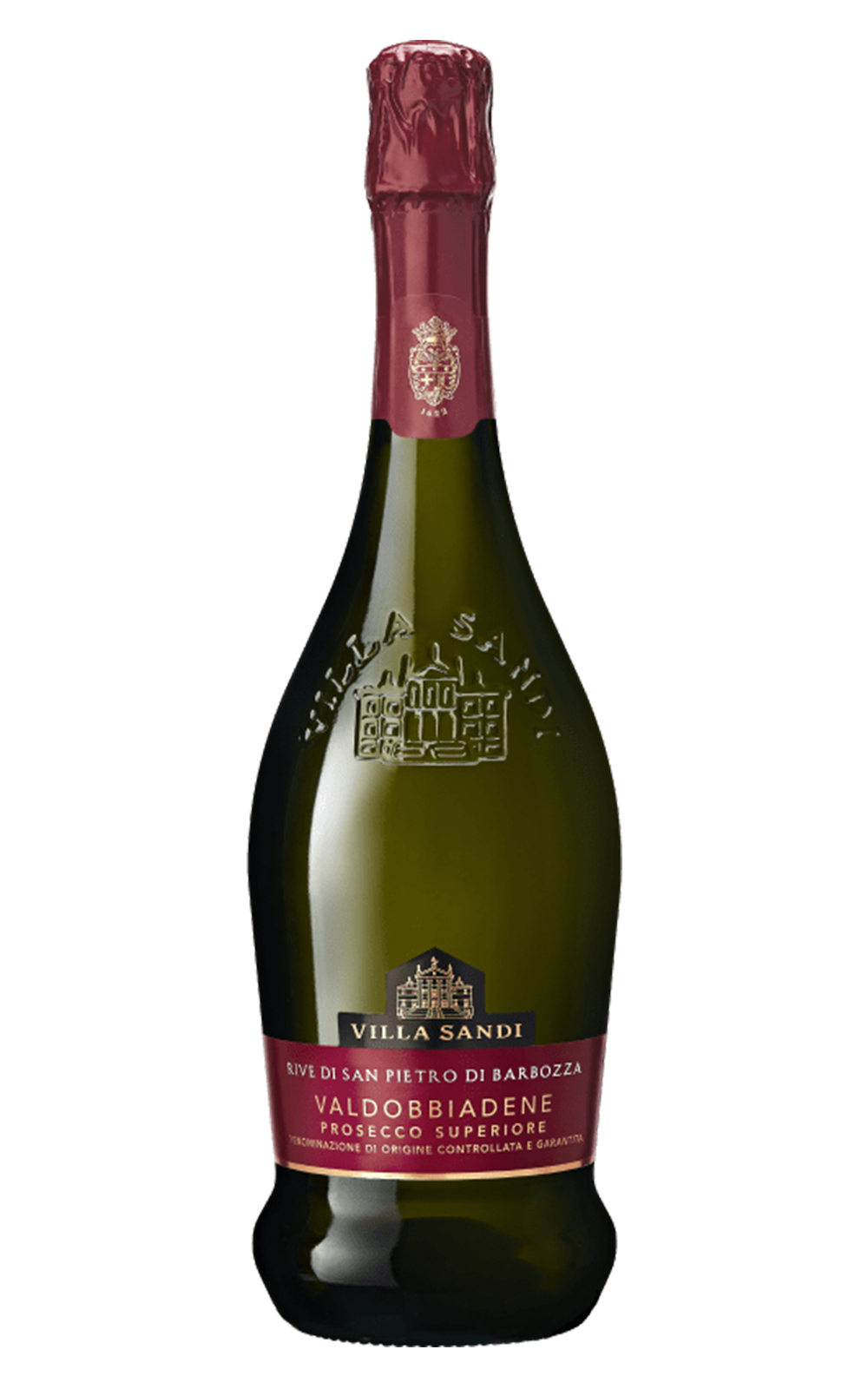 Villa Sandi Valdobbiadene Prosecco Superiore DOCG Rive di San Pietro di Barbozza Dry 2017 維拉桑帝酒莊 硃砂紅 半甜特級普賽克