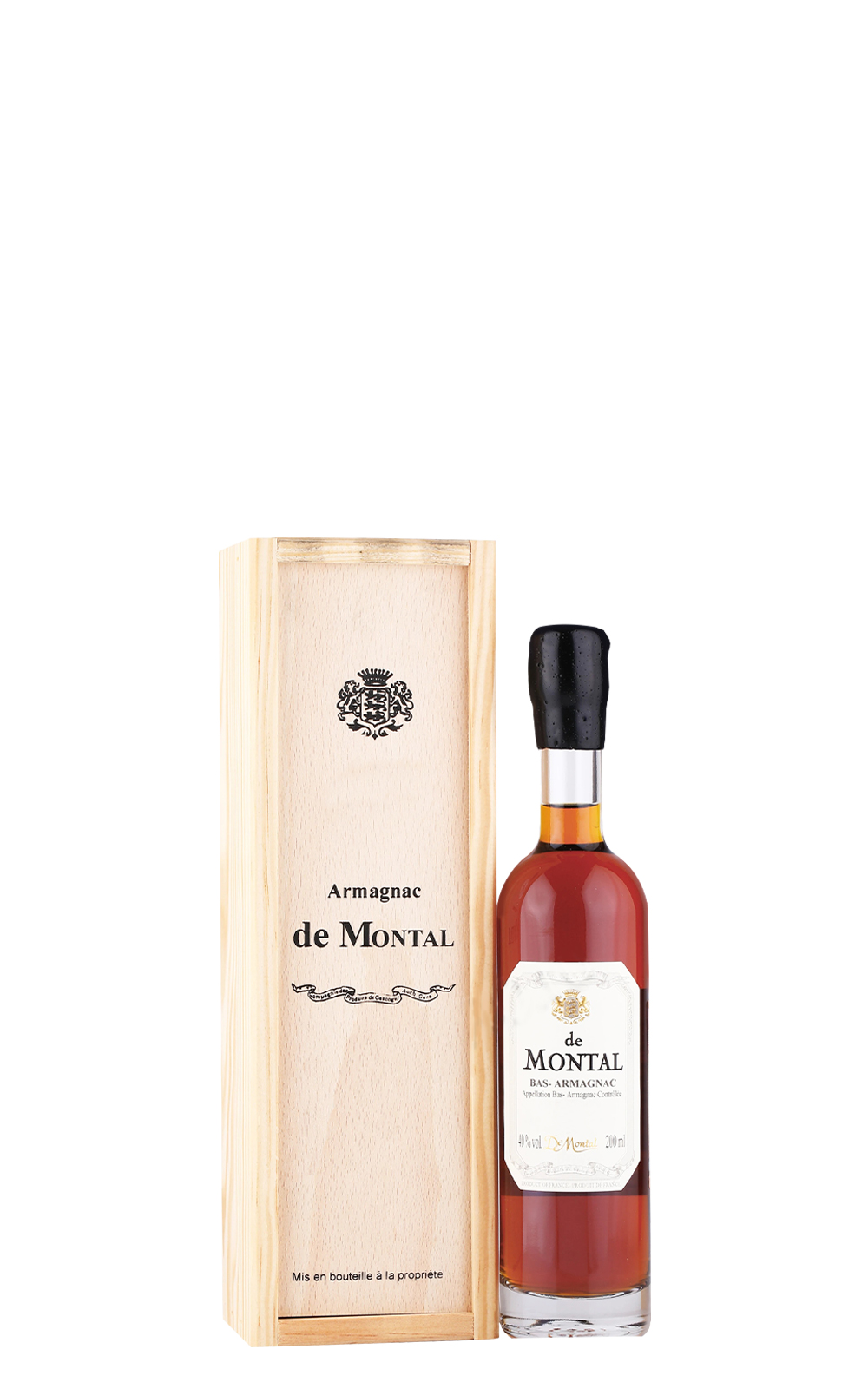 De Montal Bas Armagnac de Montal with Wooden box 德蒙特酒莊 德蒙特雅馬邑白蘭地 附木盒