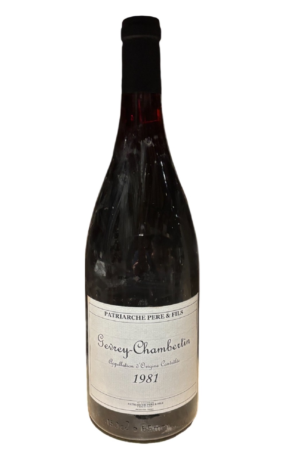 Patriarche Pere et Fils Gevrey Chambertin 1981 帕堤亞酒莊 哲維瑞香貝丹紅酒