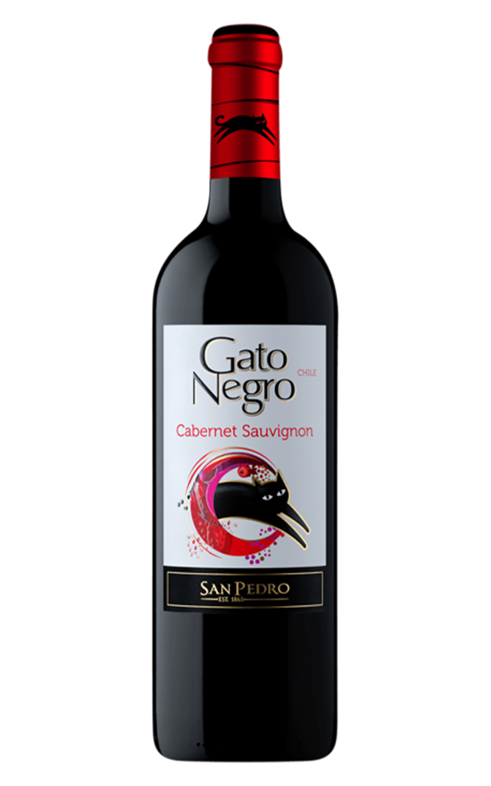 Vina San Pedro Gato Negro Cabernet Sauvignon 2023 聖派德羅酒廠 御貓系列 卡本內蘇維濃紅酒