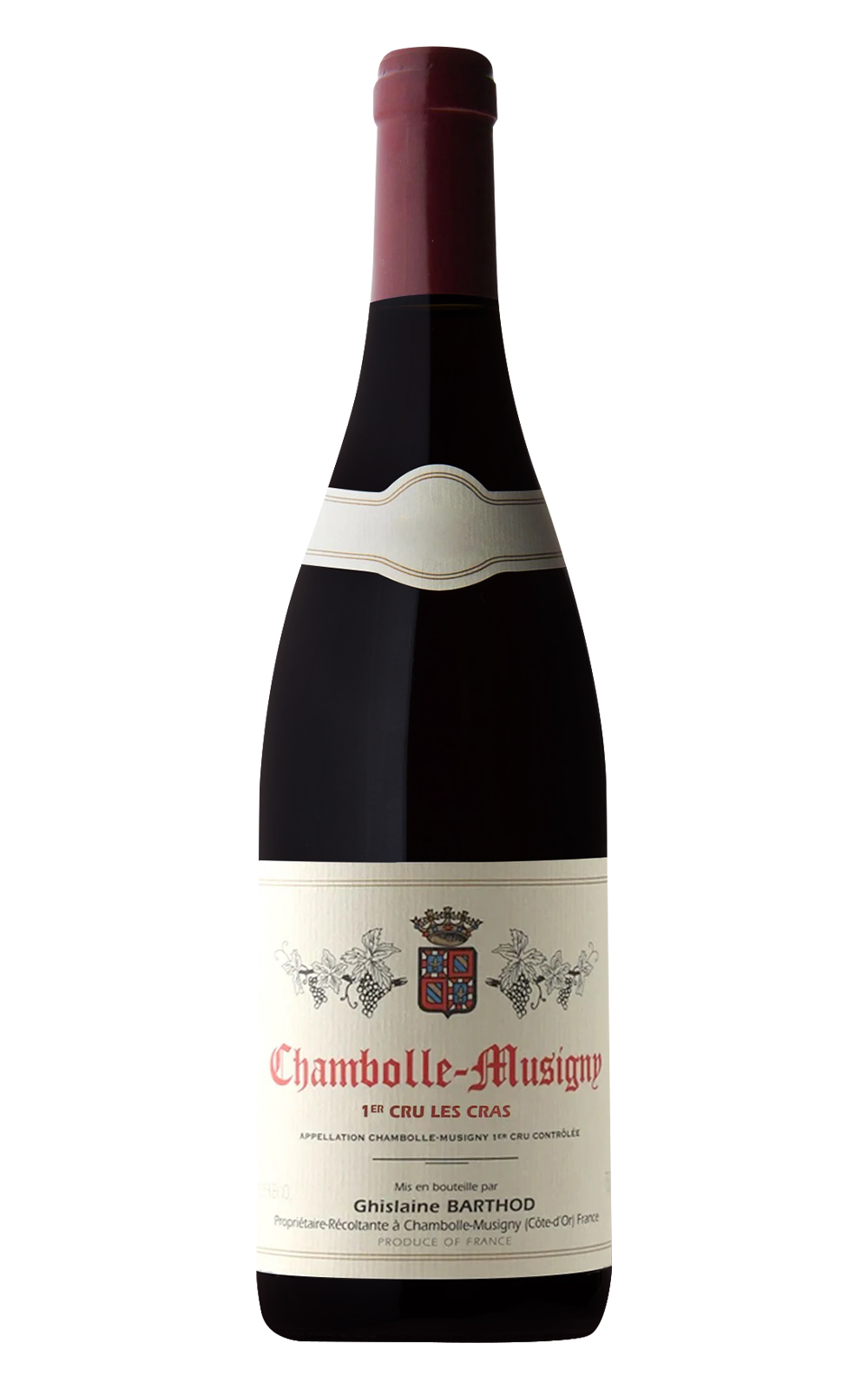 Domaine Ghislaine Barthod Chambolle Musigny 1er Cru Les Cras 2011 基蓮 巴鐸酒莊 香波蜜思妮 克哈 一級園紅酒