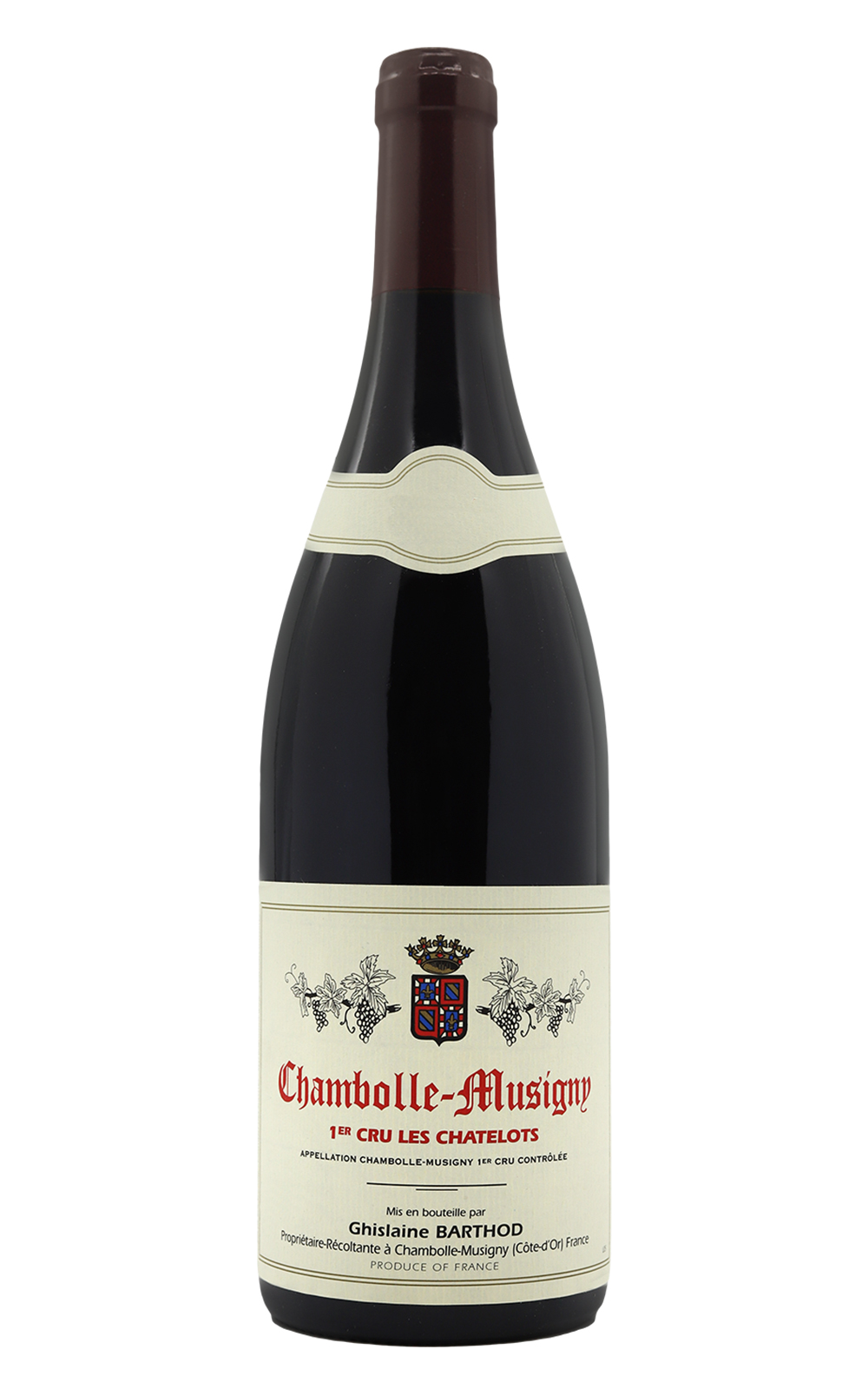 Domaine Ghislaine Barthod Chambolle Musigny 1er Cru Les Chatelots 2022 基蓮 巴鐸酒莊 香波蜜思妮 夏特婁 一級園紅酒