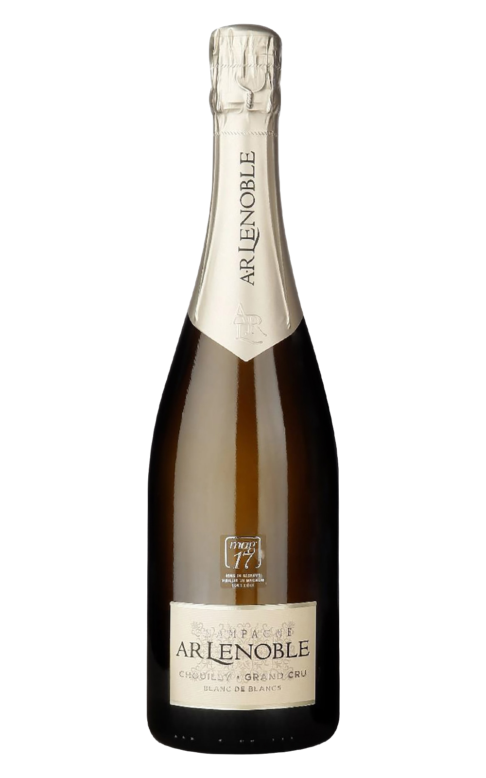 Champagne A R Lenoble Mag 17 Grand Cru Blanc de Blancs NV A R 貴族香檳酒莊 窖藏 17 特級園白中白香檳