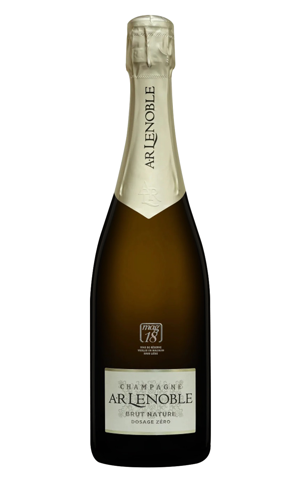 Champagne A R Lenoble Mag 18 Dosage Zero Brut Nature NV A R 貴族香檳酒莊 窖藏 18 零添糖不甜香檳