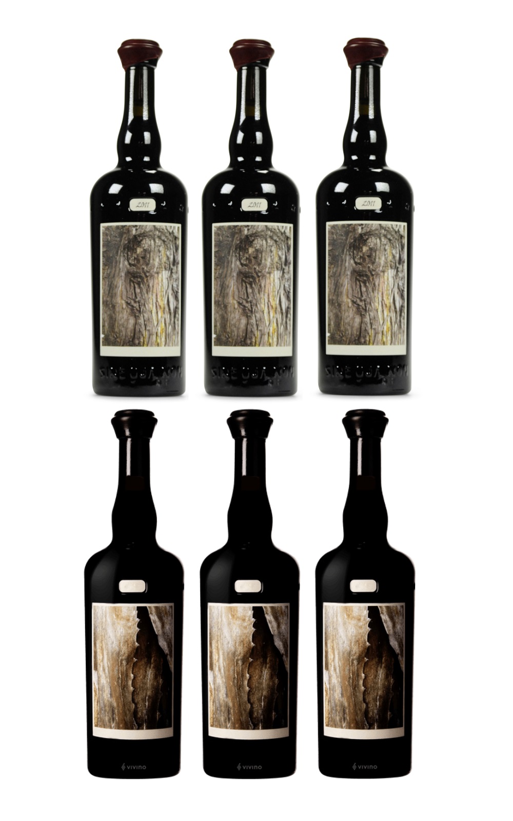 Sine Qua Non Patine Syrah Grenache Set 750ml 6 2011 辛卡儂酒莊 綠銹 希哈 格那希紅酒 木箱收藏組 750ml 6