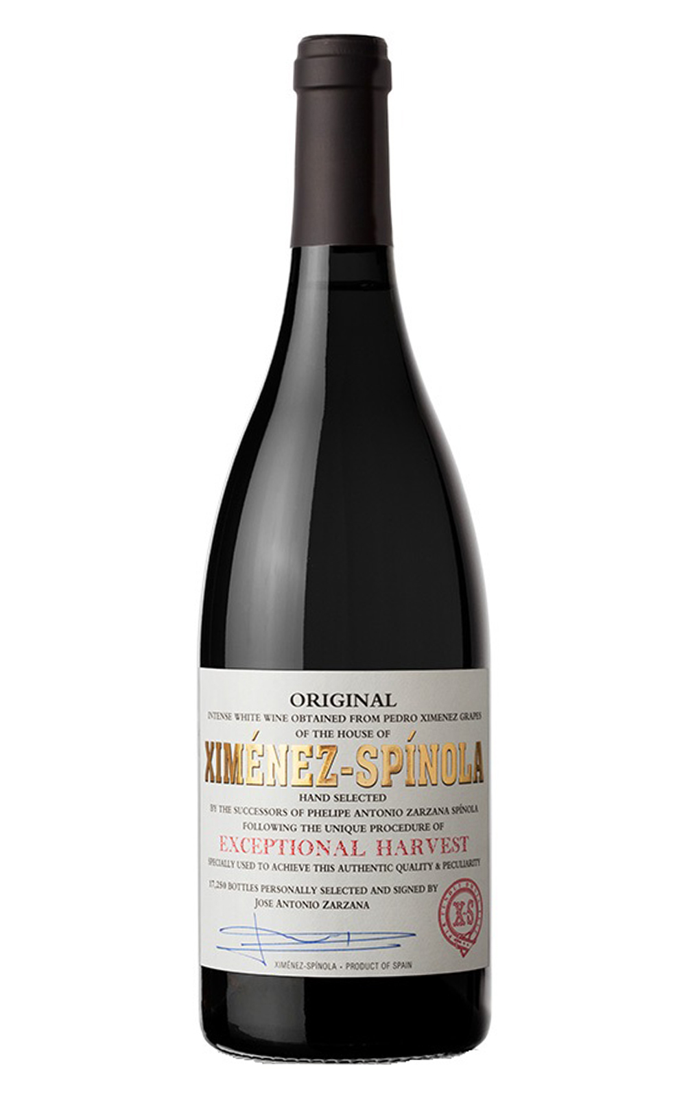 Ximenez Spinola Exceptional Harvest 2020 席曼尼斯 史賓諾拉酒莊 嚴選採收 PX白酒