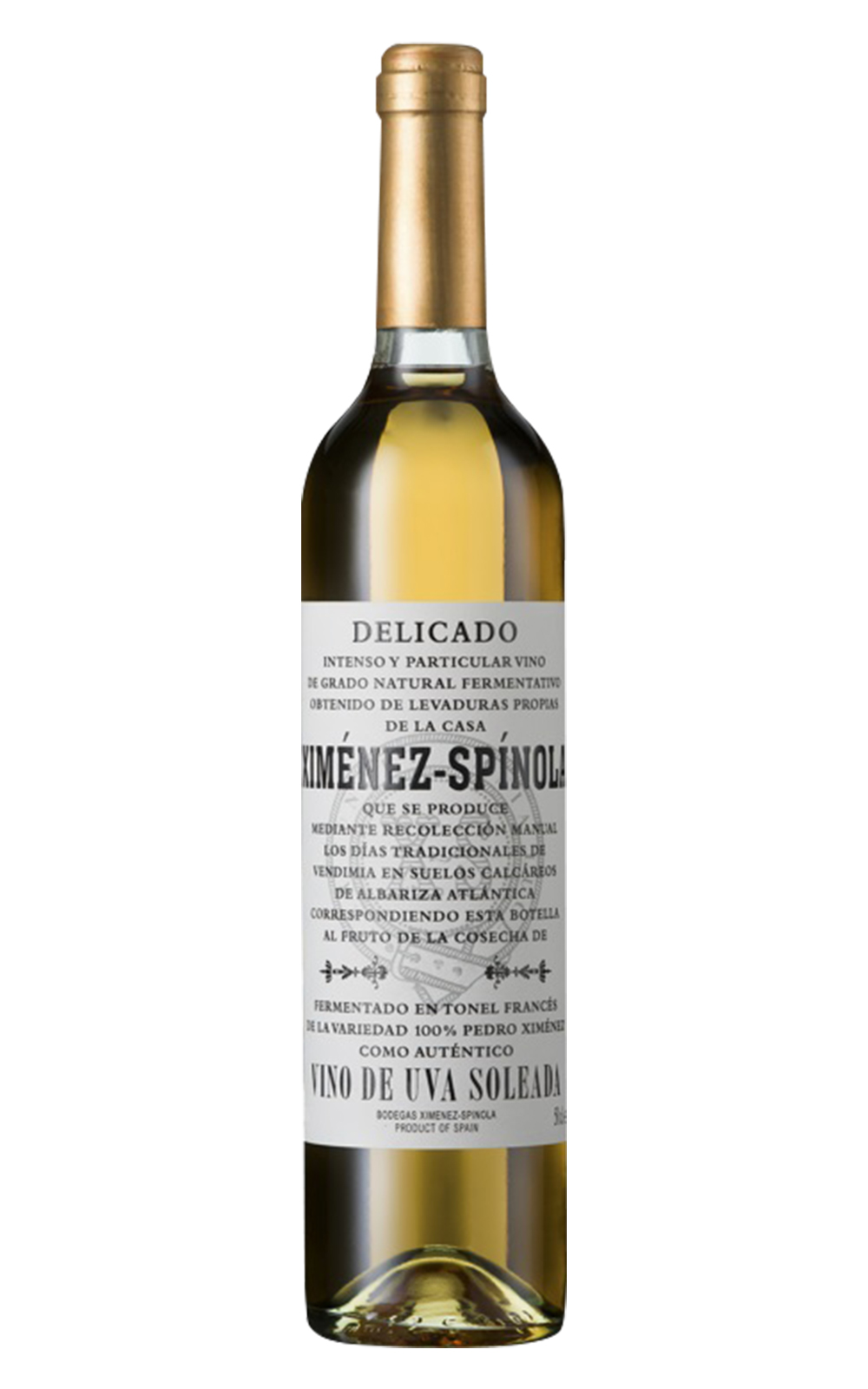 Ximenez Spinola Delicado Pedro Ximénez 2024 席曼尼斯 史賓諾拉酒莊 豐收 PX 甜白酒