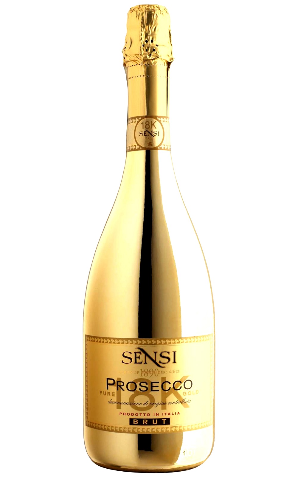 Sensi 18K Pure Gold Prosecco Brut NV 森喜酒莊 18K黃金 不甜普賽克氣泡酒