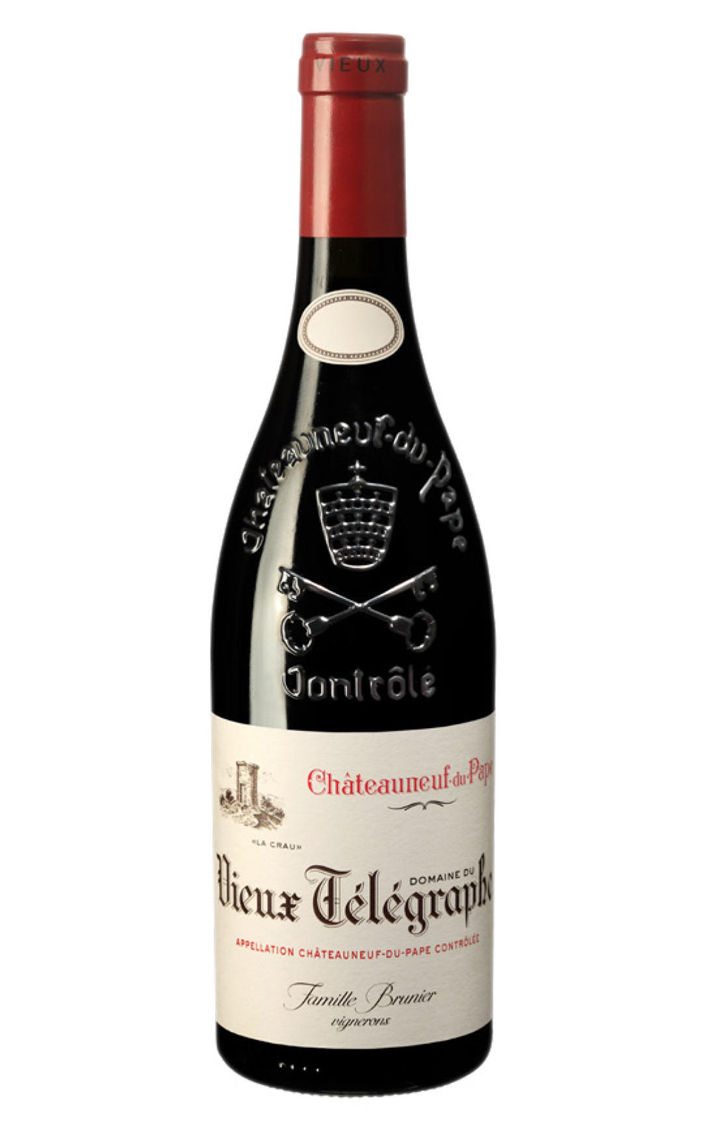 Domaine du Vieux Telegraphe La Crau Chateauneuf du Pape Rouge 2015 老電報酒莊 克勞園 教皇新堡紅酒