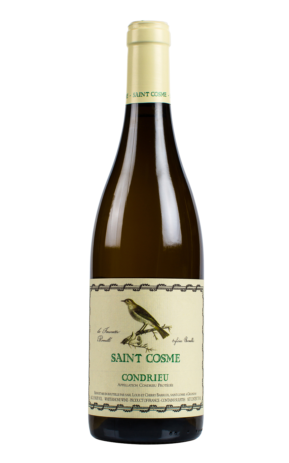 Chateau de Saint Cosme Saint Cosme Condrieu Blanc 2018 聖可姆酒莊 恭得里奧白酒