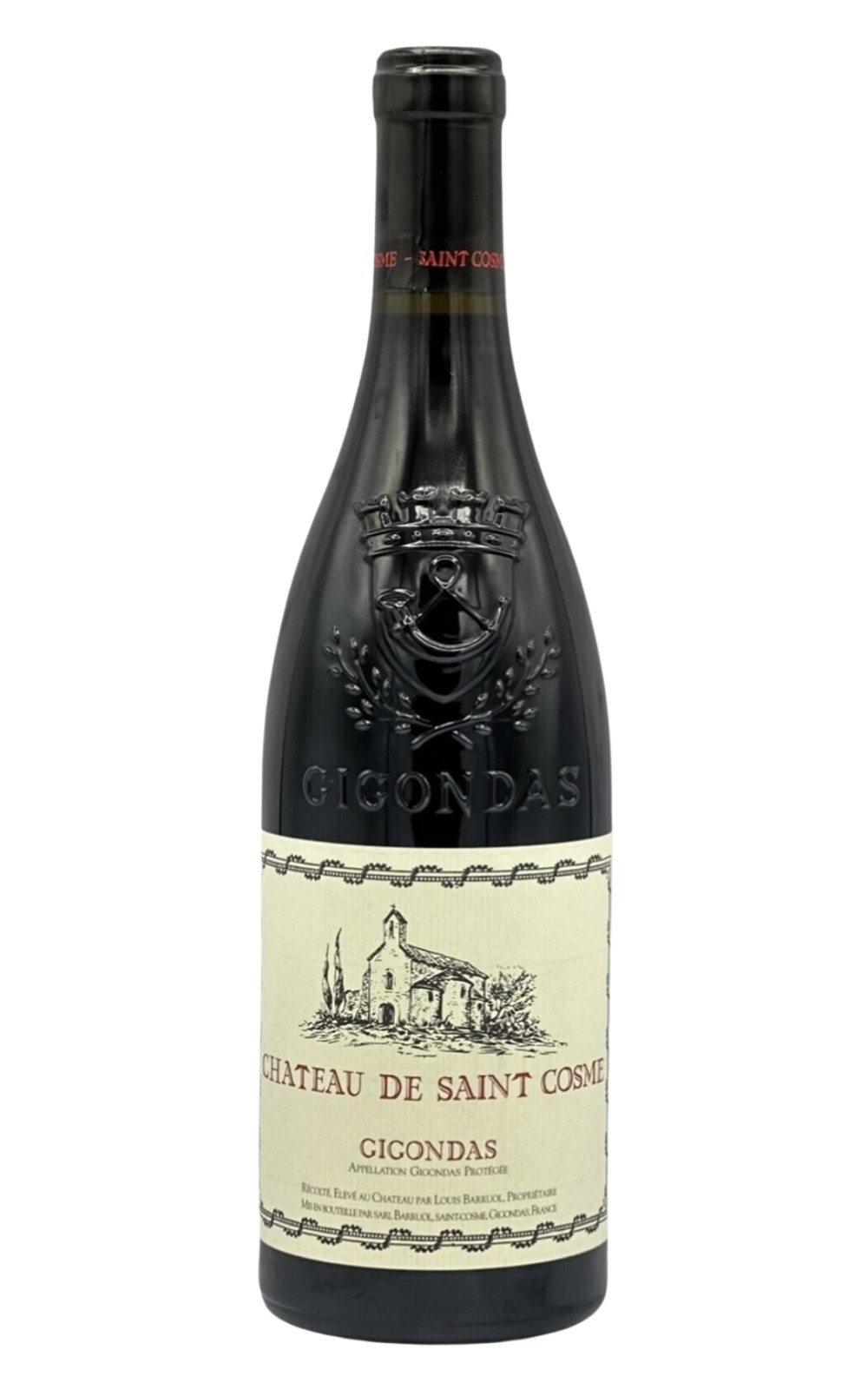 Chateau de Saint Cosme Gigondas Rouge 2018 聖可姆酒莊 吉恭達斯紅酒