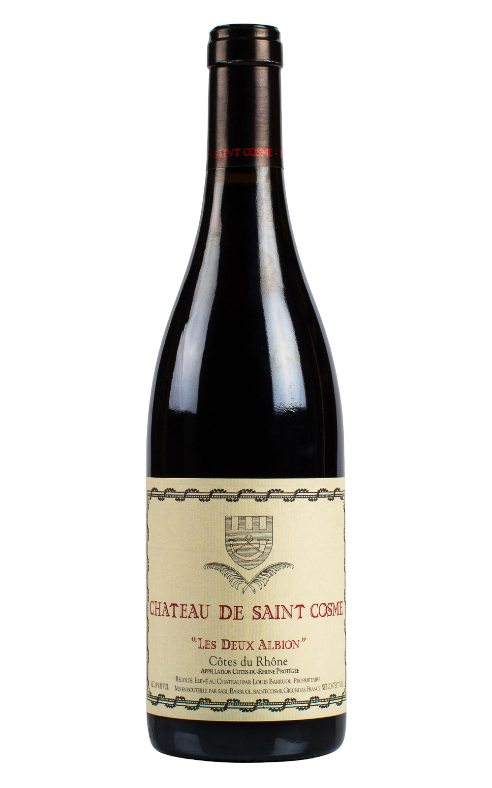 Chateau de Saint Cosme Les Deux Albion Cotes du Rhone Rouge 2015 聖可姆酒莊 杜 艾爾比翁 隆河丘紅酒