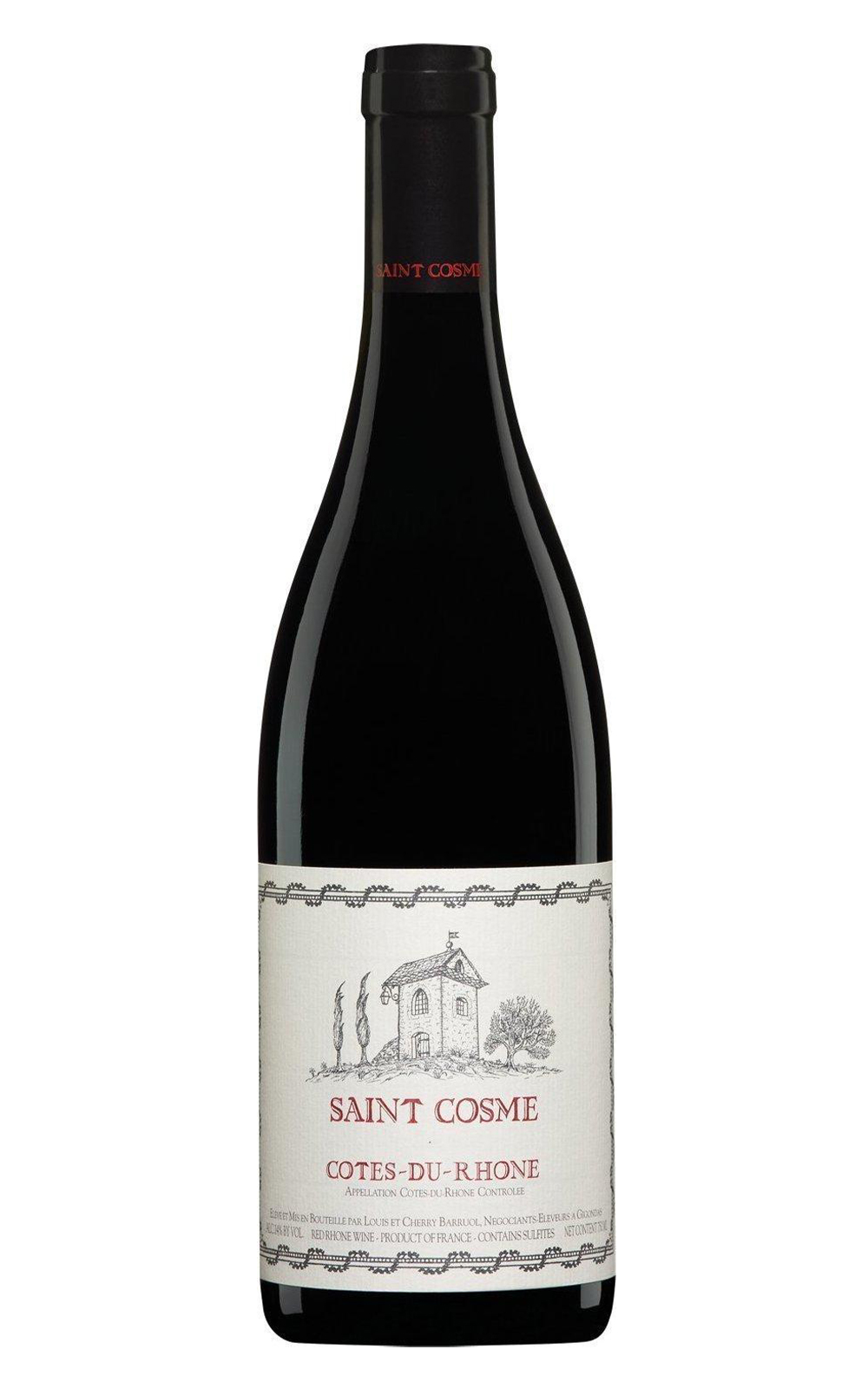 Chateau de Saint Cosme Saint Cosme Cotes du Rhone Rouge 2018 聖可姆酒莊 隆河丘紅酒