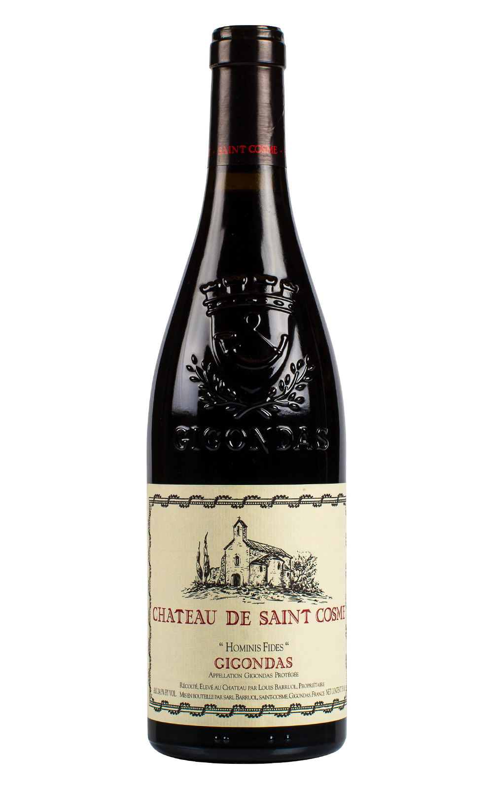 Chateau de Saint Cosme Hominis Fides Gigondas Rouge 2016 聖可姆酒莊 荷米尼斯 斐迪斯 吉恭達斯紅酒