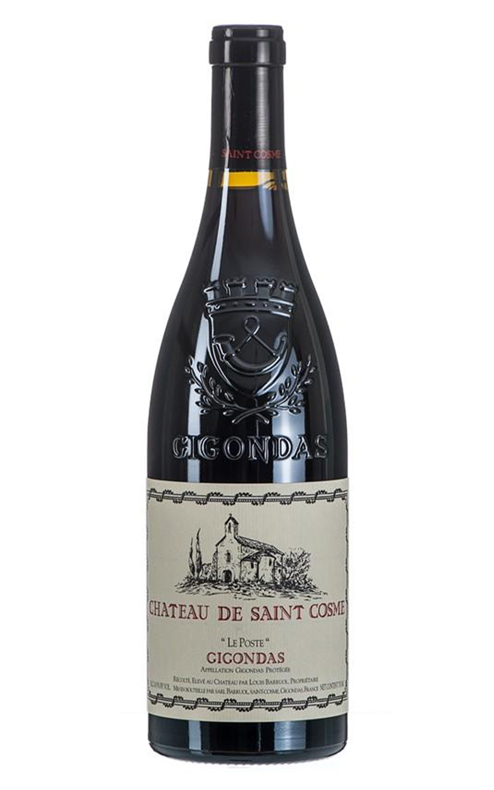 Chateau de Saint Cosme Le Poste Gigondas Rouge 2021 聖可姆酒莊 柏斯特 吉恭達斯紅酒